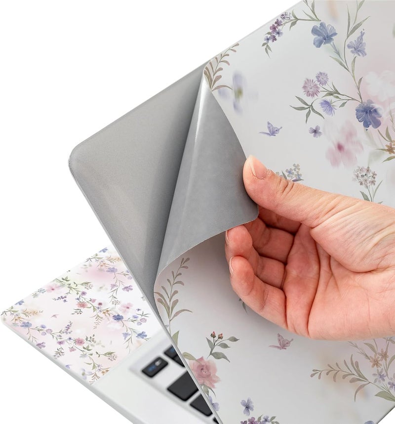 WINTOJO 11.6 13 13.3 14 15 15.6 inches Netbook Laptop Skin Sticker Decal Reusable Protector Cover Case for Laptop Notebook chromebook Little Flower W-NEK-47 - Image 5